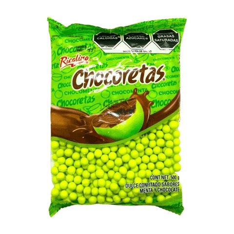 Chocoretas, presentación de Ricolino