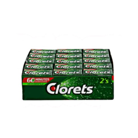 Clorets Verde, presentación de Clorets