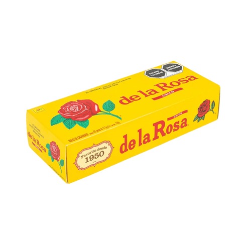 Mazapán De la Rosa, presentación de De la Rosa